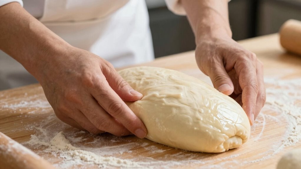 maintain tension during shaping