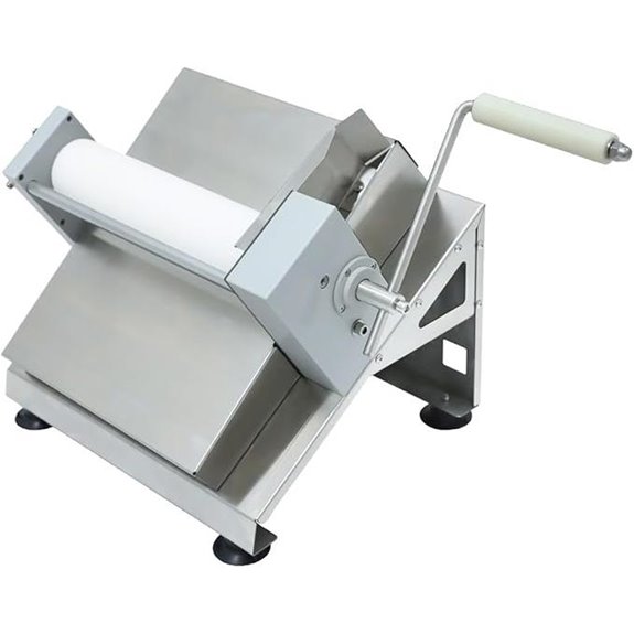 Manual Fondant Dough Sheeter (12-inch Pastry Roller)