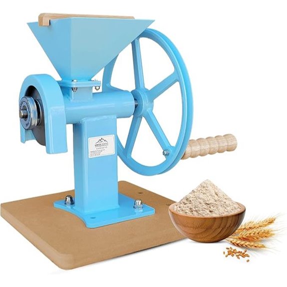 Manual Hand Grain Mill for Wheat Corn & Oats