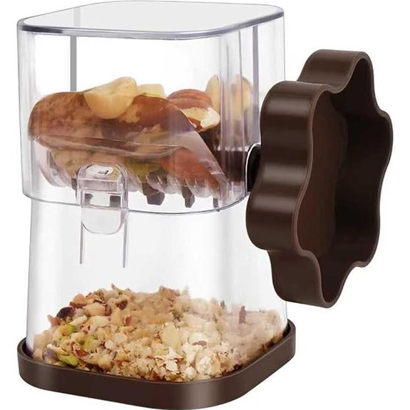 Nut Chopper Manual Hand Crank for Nuts and Seeds