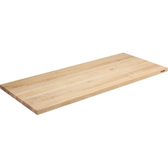 Maple Butcher Block Workbench Top 96 x 30