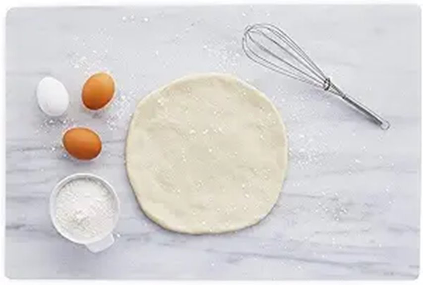 JEmarble 16x24 Inch Pastry Board with Non-Slip Feet