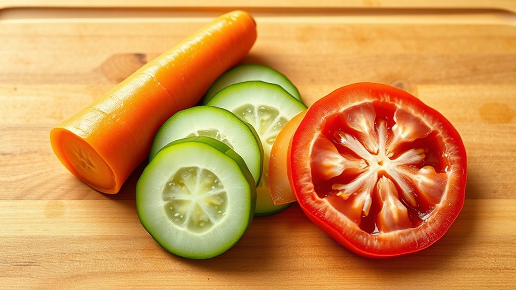 match food texture and presentation