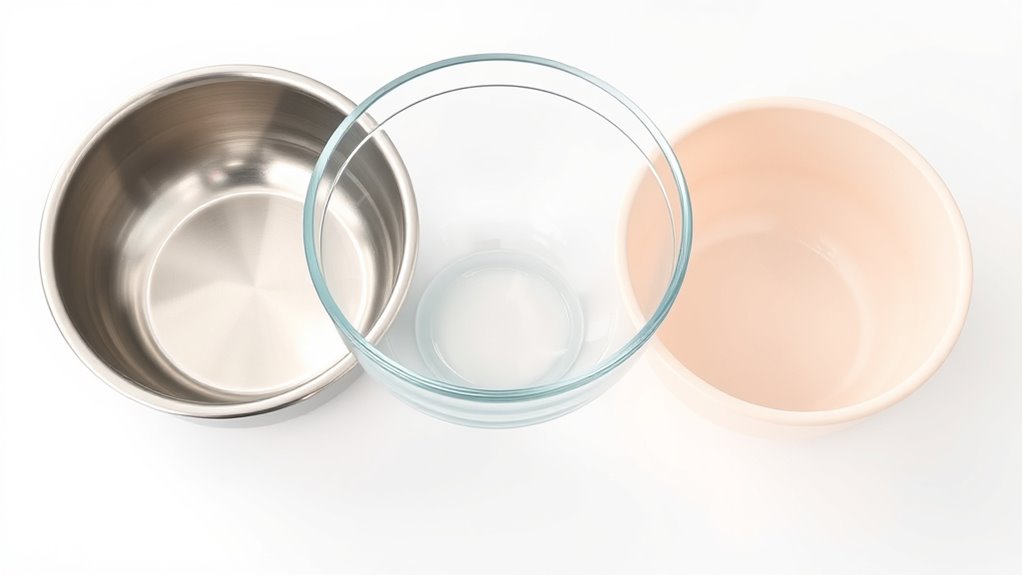 materials influence mixing bowl performance