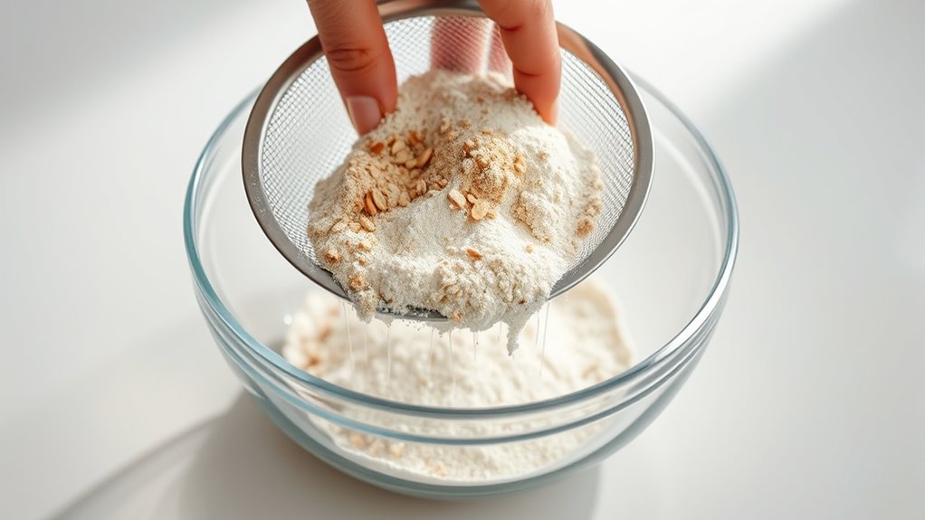 measure mix store label