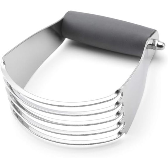 Spring Chef Medium Gray Dough Blender for Baking
