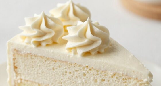 mild traditional frosting flavor