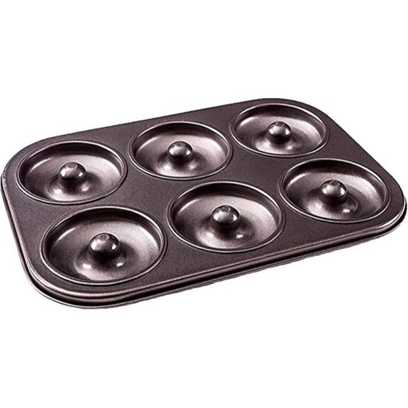 Dohnuts 6-Cup Non-Stick Mini Donut & Bagel Pan