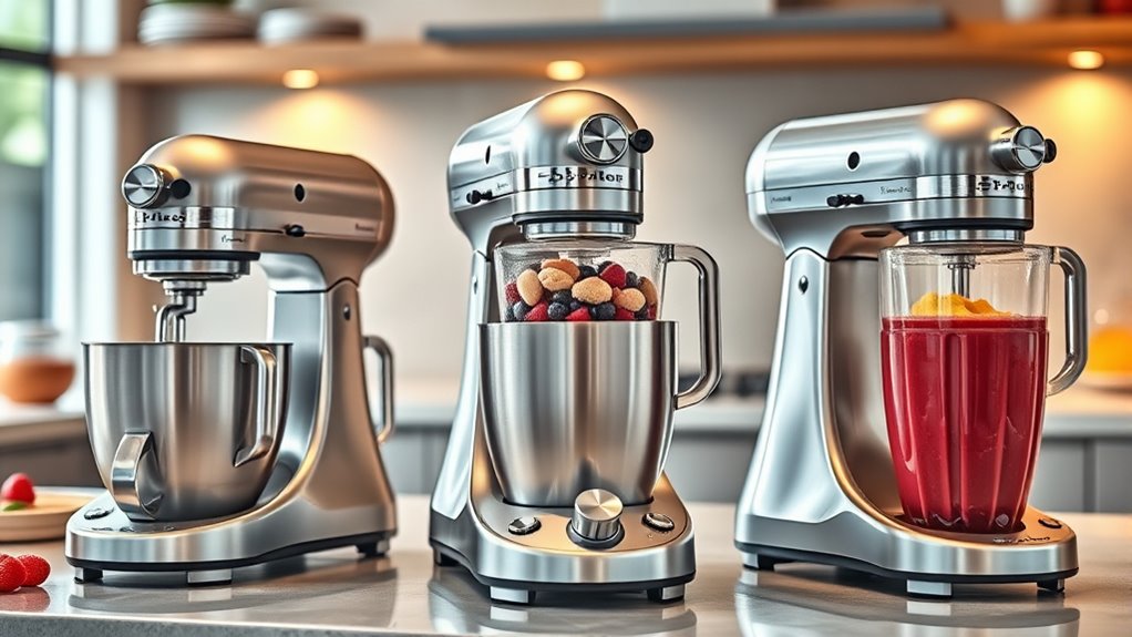 mixer blender combo considerations