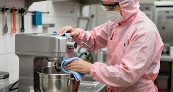 mixer cleaning and maintenance