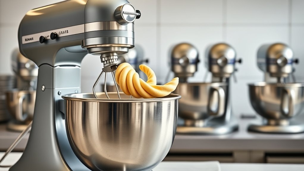 mixer features and durability