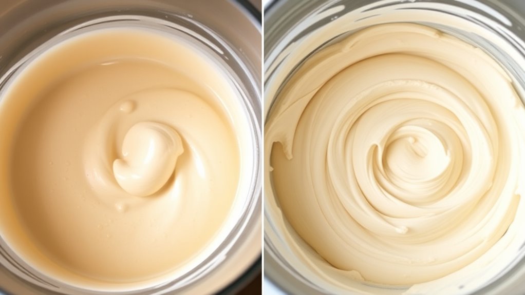 mixer settings influence texture