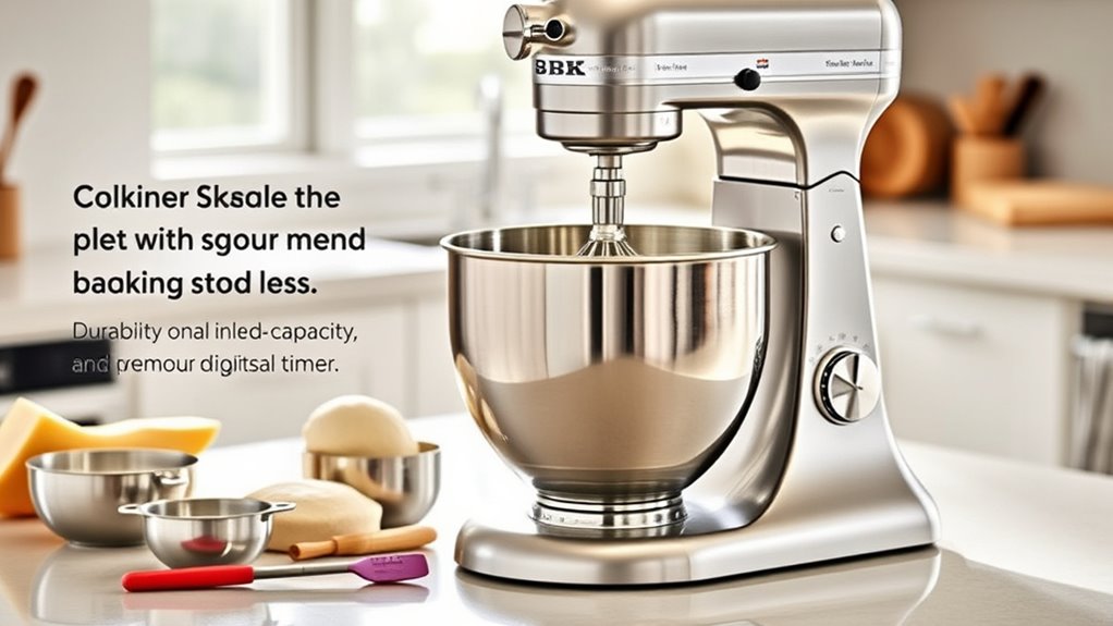 mixers power capacity attachments