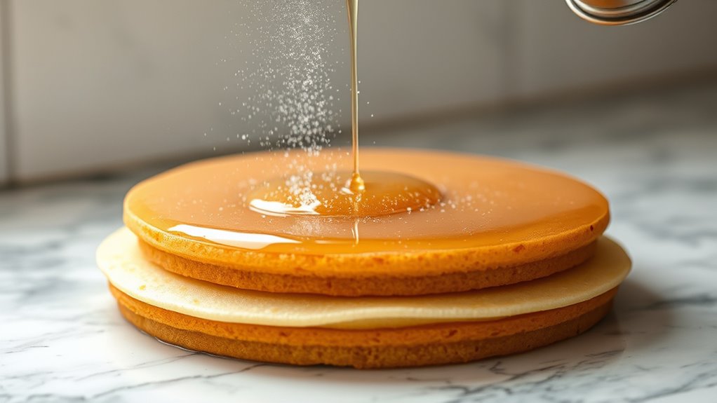 moist flavorful cake layers