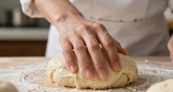 moisten hands to manage