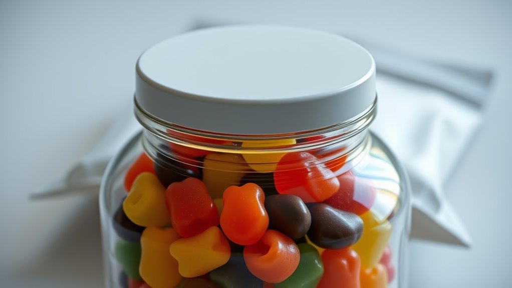 moisture barriers preserve candy