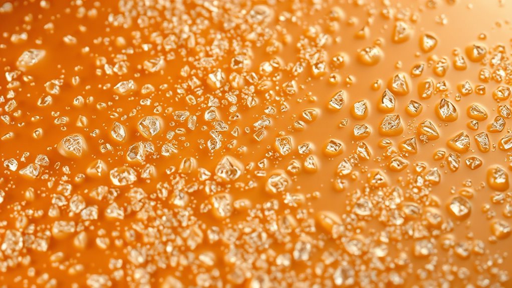 moisture controls caramel stability