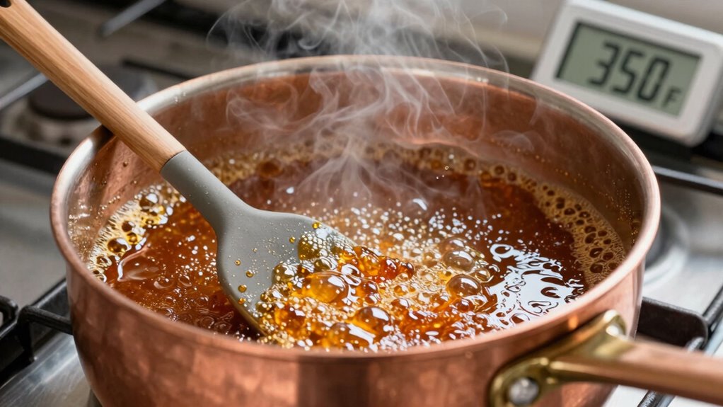 monitor heat closely while cooking