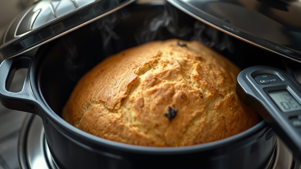 monitor oven temperature regularly