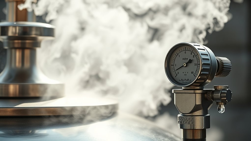 monitor pressure and timing