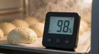 monitoring dough humidity levels