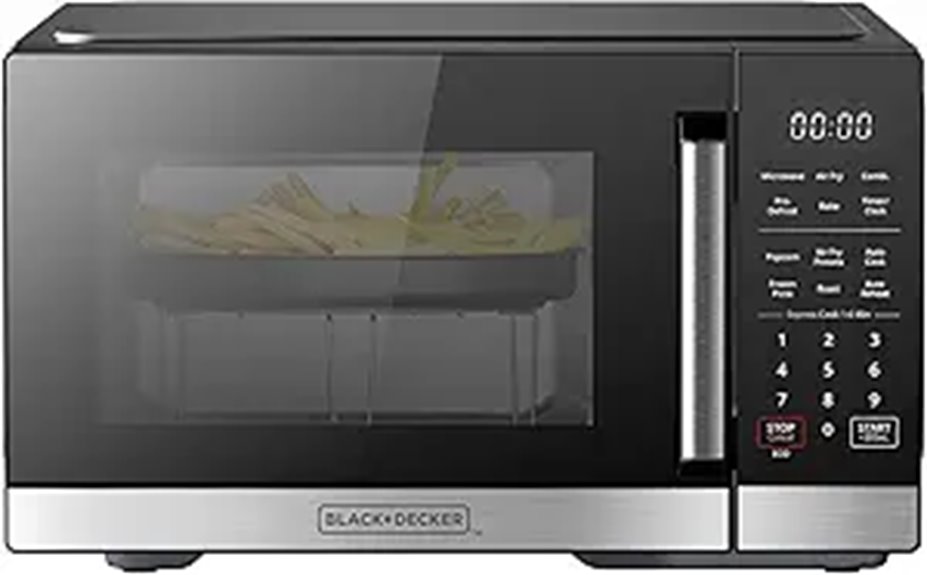 BLACK+DECKER 5-in-1 Microwave Oven with Air Fry