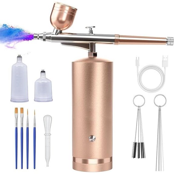 Airbrush Kit with Compressor for Nail Art and Makeup