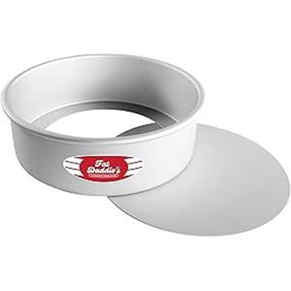 Fat Daddio's PCC-93 Anodized Aluminum Round Cheesecake Pan 9 x 3 Inch