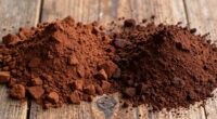 natural and dutch cocoa