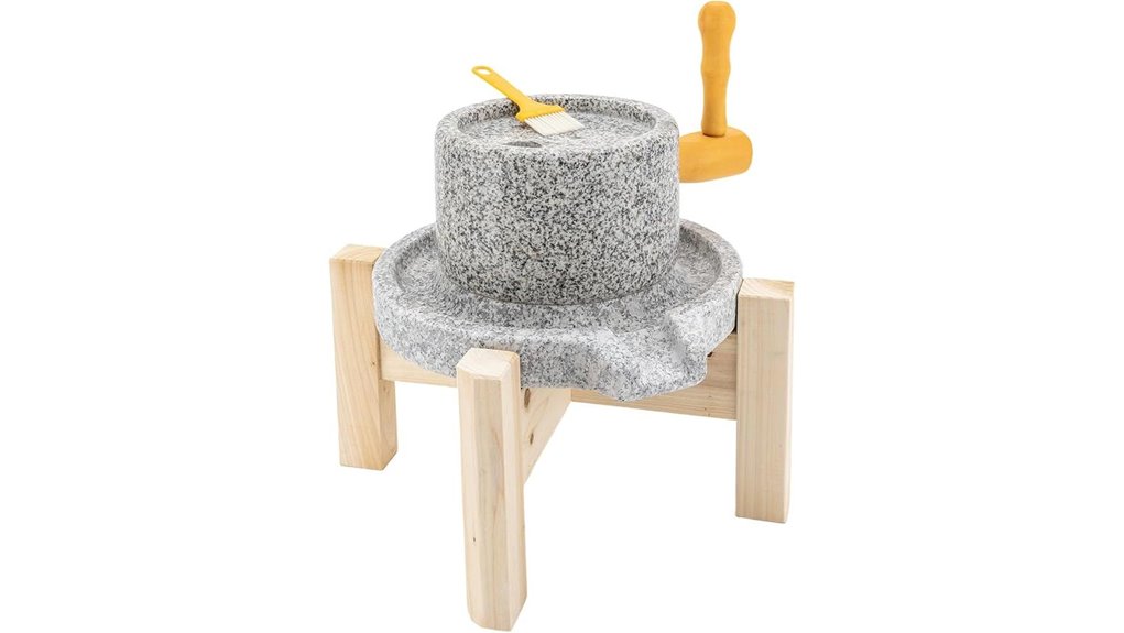 natural stone grain mill