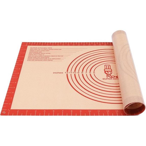 Non-slip Silicone Pastry Mat with Measurements