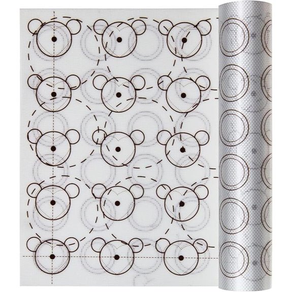 Yansumi Silicone Baking Mat for Cookies and Pastries