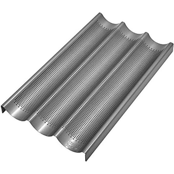 Chicago Metallic Non-Stick Perforated Baguette Pan