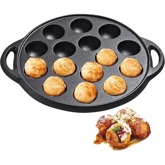WUWEOT Non-Stick Takoyaki Pan (1.5)