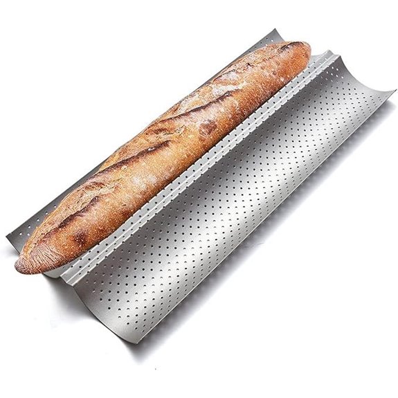 KITESSENSU Nonstick Baguette Pans for French Bread