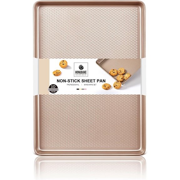 HONGBAKE Nonstick Quarter Sheet Baking Pan