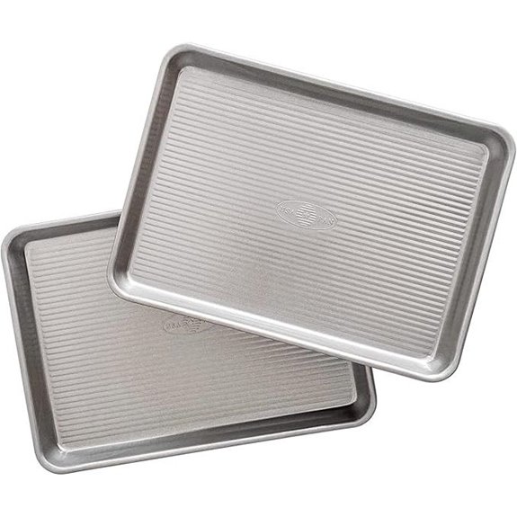 USA Pan Nonstick Quarter Sheet Pan Set of 2