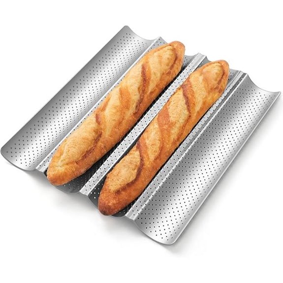 Nonstick Baguette Pan for French Bread Baking