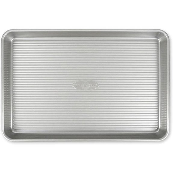 USA Pan Bakeware Nonstick Jelly Roll Baking Sheet Pan Aluminized Steel
