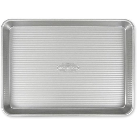 USA Pan Bakeware Nonstick Quarter Sheet Pan Baking Sheet Aluminized Steel