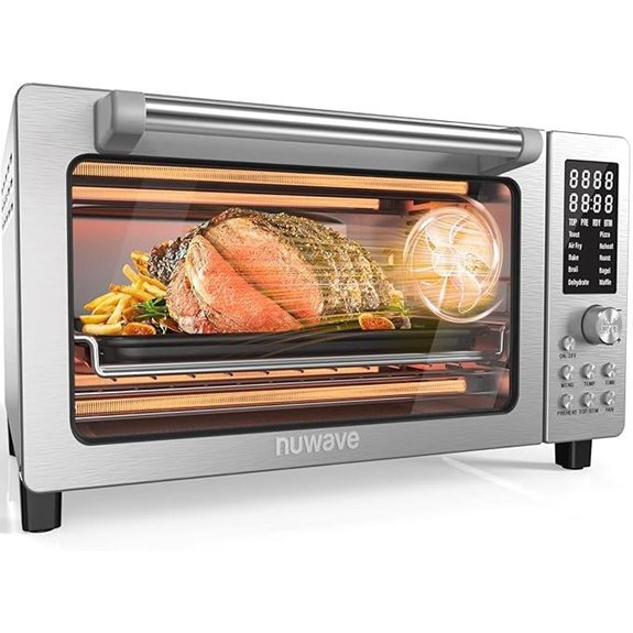 Nuwave Bravo Pro 21QT Toaster Oven Air Fryer
