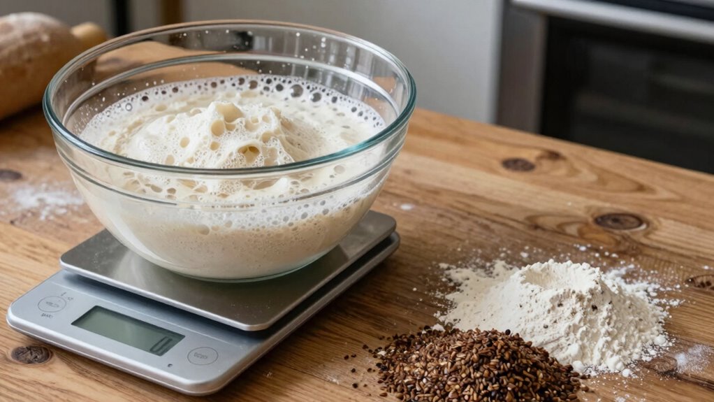 optimal levain build ratios