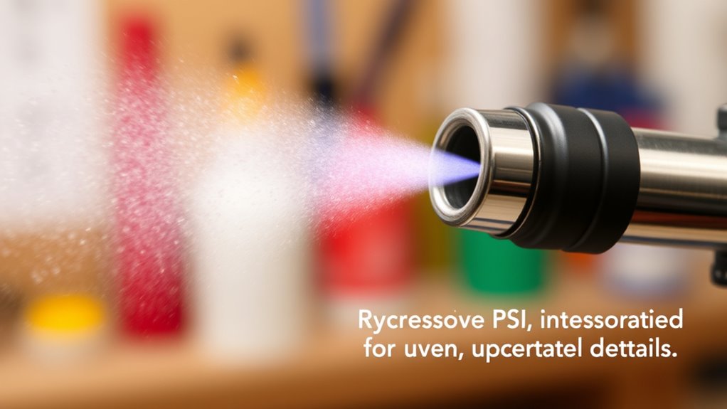 optimal pressure controls spray