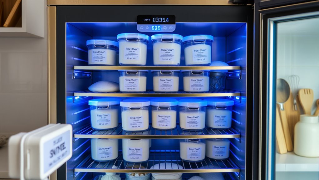 optimal sourdough fermentation setup