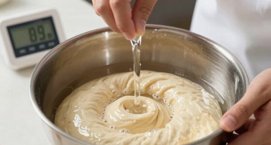 optimal spiral dough temperature