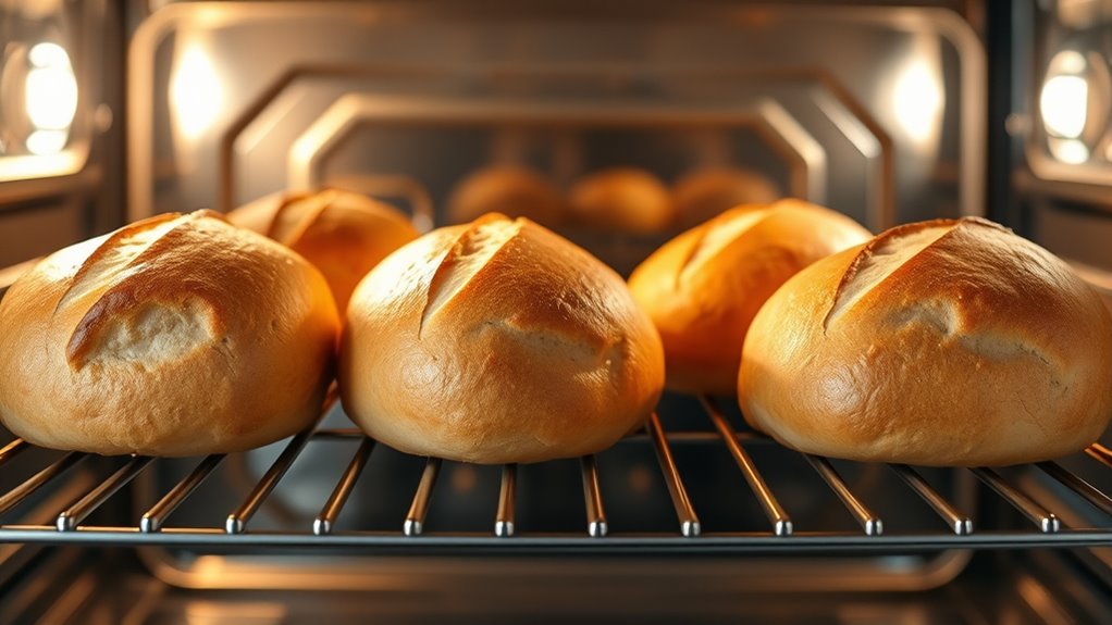 optimize oven rack spacing