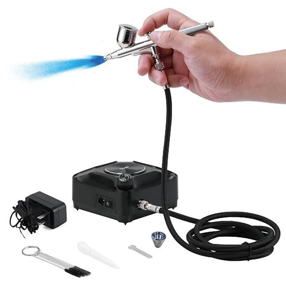 Orcair Air Brush Kit with Compressor and Cleaning