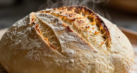 oven healed scored bread