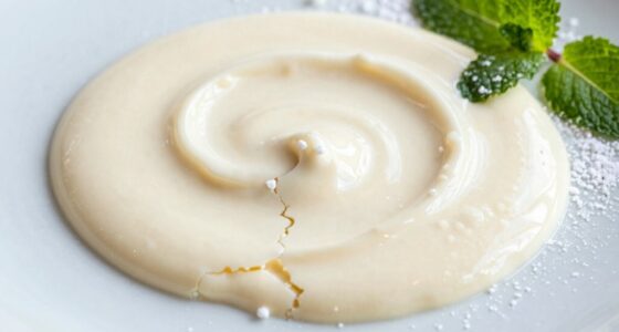 overheated cream causes curdling