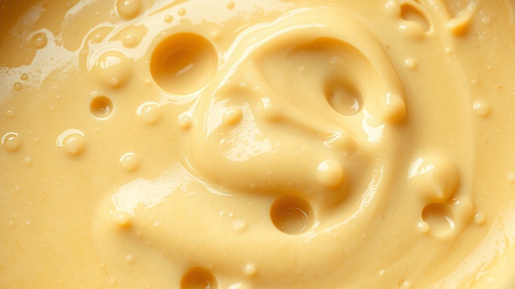 overmixing causes large holes